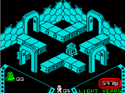 Screen from Alien 8
