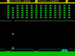 Screen from Alien Command