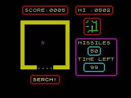 Screen from Alien Serch