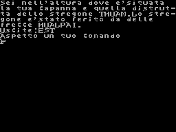 Screen from Alla Conquista del West