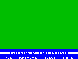 Screen from Alphacat