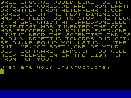 Screen from Alter Earth
