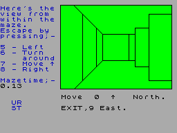 Screen from Amaze