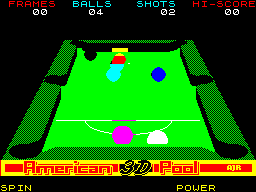 Screen from American 3D Pool