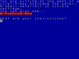 Screen from The Amulet