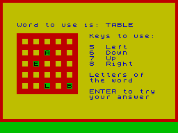 Screen from Anagrid
