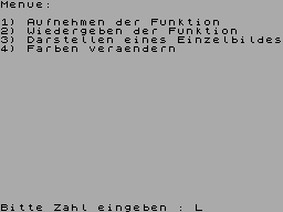 Screen from Animation Screen