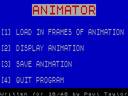 Screen from Animator