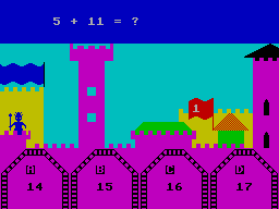 Screen from Answer Back Factfile 500 - Arithmetic