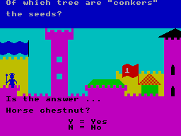 Screen from Answer Back Factfile 500 - Natural History