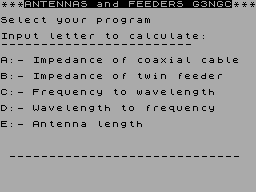 Screen from Antennas and Feeders