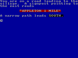 Screen from Appleton