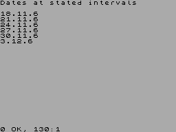 Screen from Appointments