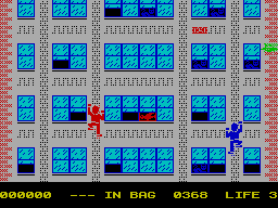 Screen from Arachno Joe (minigame)