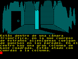 Screen from La Arana