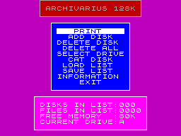 Screen from Archivarius