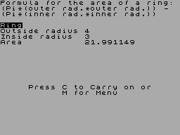 Screen from Areas