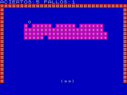Screen from Arkanoid