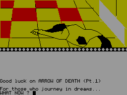 Screen from Arrow of Death Part 1