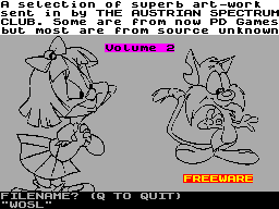 Screen from Art Gallery Volume 2