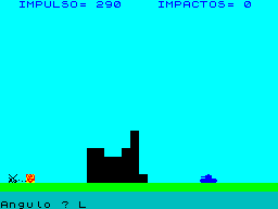 Screen from Artillero