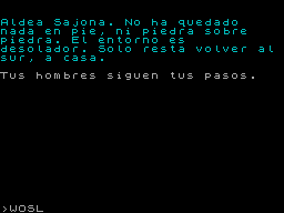 Screen from Asalto y Castigo