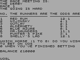 Screen from Ascot