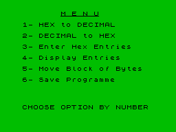 Screen from Assembler