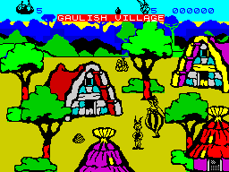 Screen from Asterix and the Magic Cauldron