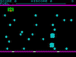 Screen from Asteroid Belt