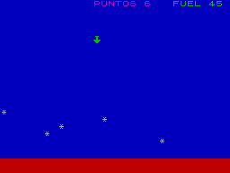 Screen from Asteroides