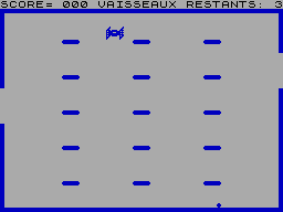 Screen from Asteroides