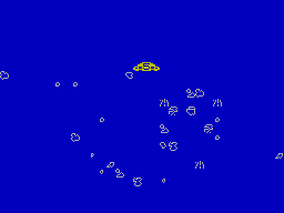 Screen from Asteroids Ahead!