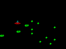 Screen from Asteroids