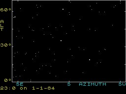 Screen from Astronomer
