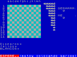Screen from Ataque a la Flota