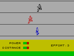 Screen from Athlete