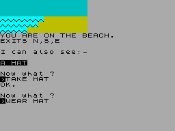 Screen from Atlantis Adventure