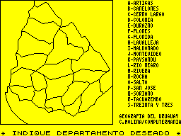 Screen from Atlas de la Republica Oriental del Uruguay