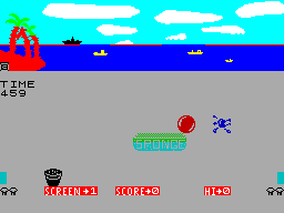 Screen from Attack of the Alien Waters