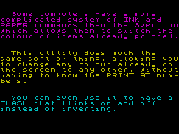 Screen from Attribute Twiddler