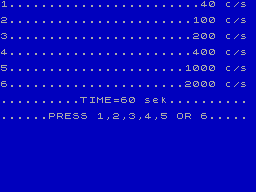 Screen from Audio Frequency Generator