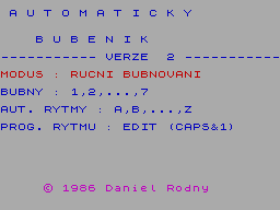Screen from Automaticky Bubenik