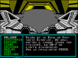 Screen from La Aventura Espacial