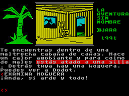 Screen from La Aventura Sin Nombre