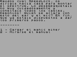 Screen from Aventura Spectrum