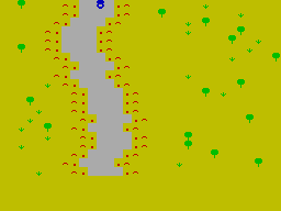 Screen from BASIC Rally