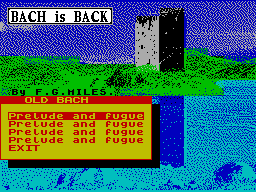 Screen from Bach is Back