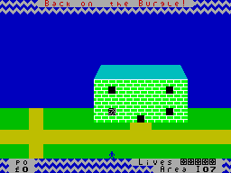 Screen from Back on the Burgle!