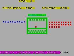 Screen from El Banco
